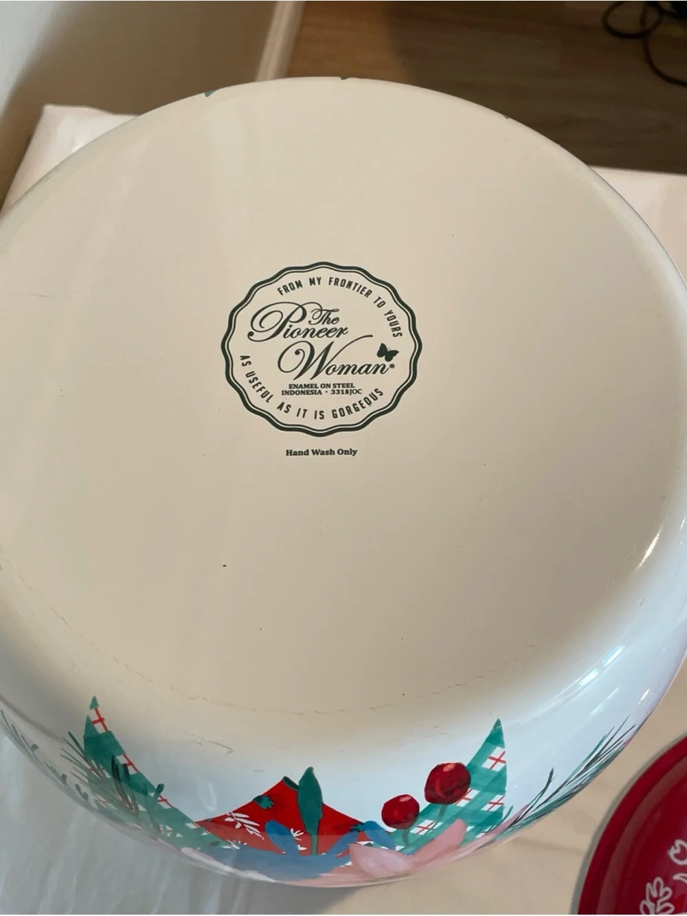 The Pioneer Woman Wishful Winter 12 Quart Stockpot